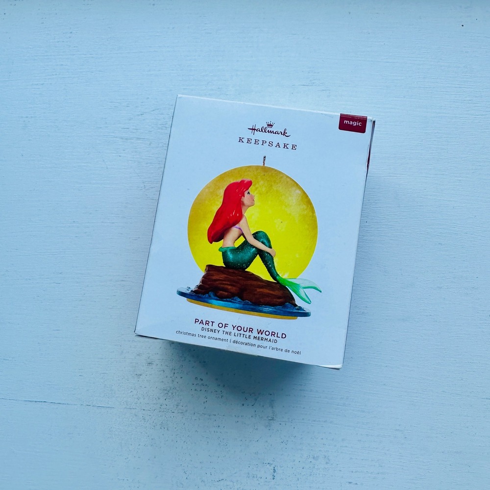 Hallmark Keepsake 2019 Disney Little Mermaid Ariel Part of Your World Ornament